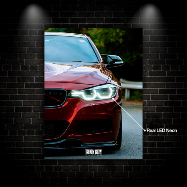 BMW F30 Red- Glow Plates