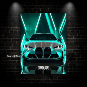 BMW - M4 White G82 Gen - Glow Plates