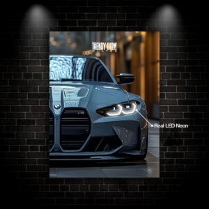 BMW - M4 Metallic Blue G82 Gen - Glow Plates